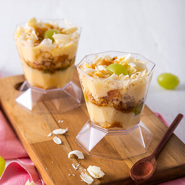 VIVI MOUSSE DE CHOCOLATE BRANCO COM UVA